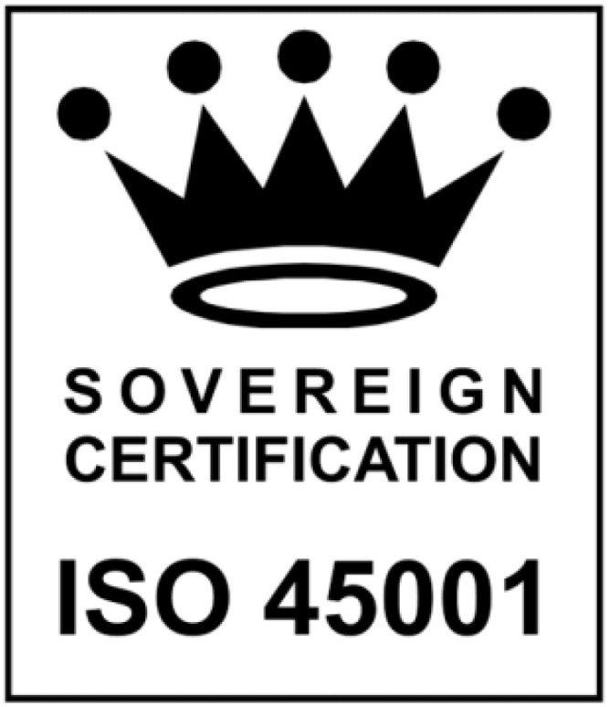 ISO 45001 certification logo