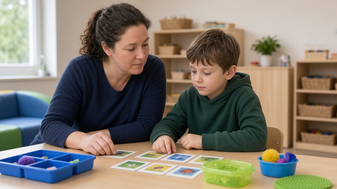 Specialist SEND classroom with one-to-one support
